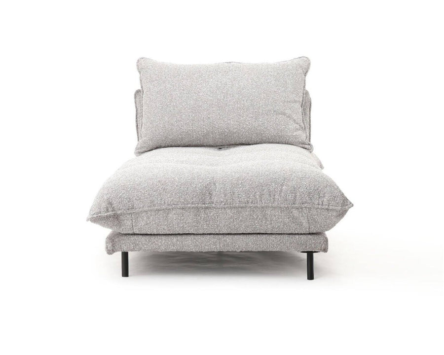PORTO SOFA Low Boucle-GRY Porto sofa low gray