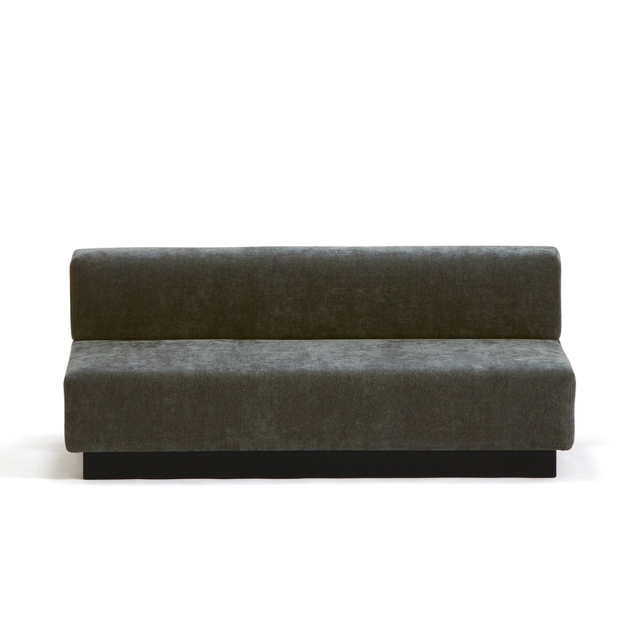 Giorno Armless Sofa 2S Dark Gray