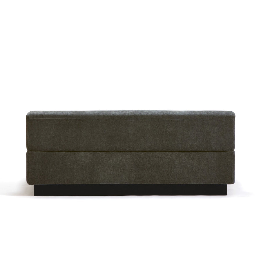 Giorno Armless Sofa 2S Dark Gray