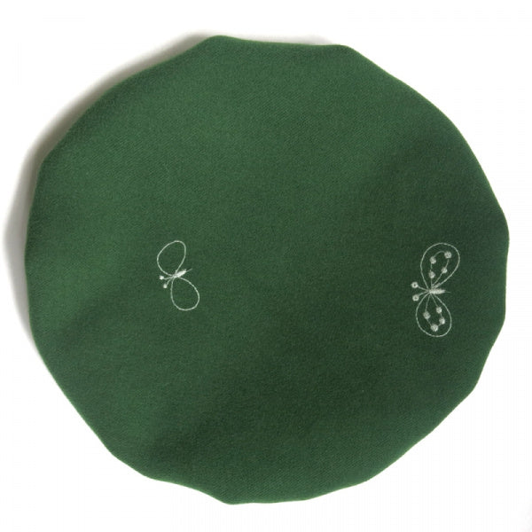 CHOUCHO Green Mushroom Stool Cover