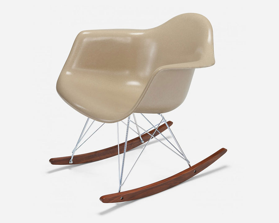 Fiberglass Arm Shell Chair OATMEAL オートミール