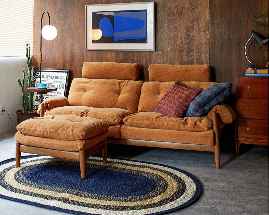 MADEIRA OTTOMAN mustard Madeira Ottoman mustard