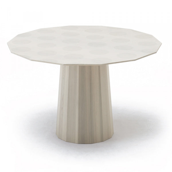 COLOUR WOOD DINING 120 GRAY DOT