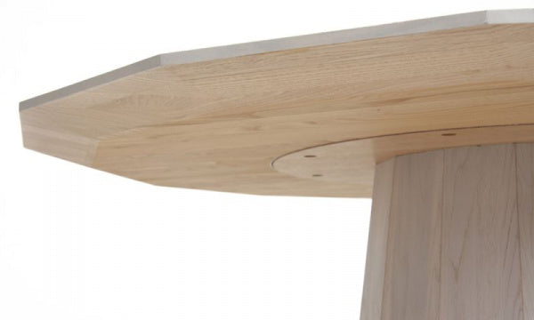 COLOUR WOOD DINING 120 GRAY DOT