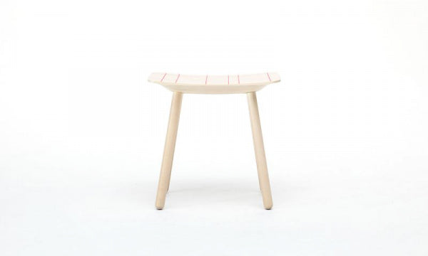 COLOUR STOOL ピンクグリッド
