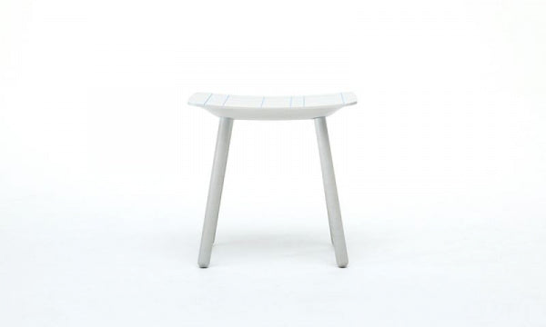 COLOUR STOOL ブルーグリッド