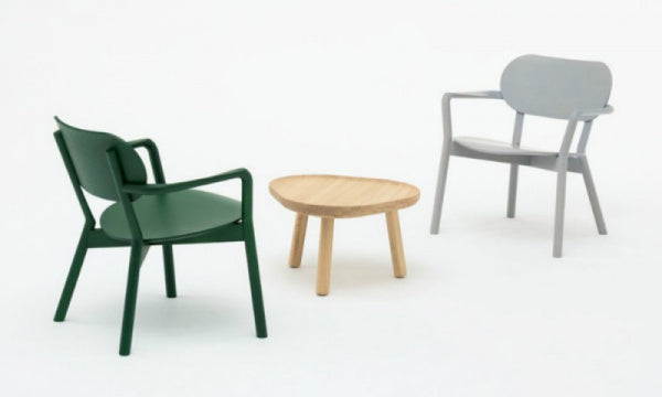 CASTOR LOW CHAIR Moss Green