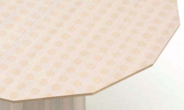 COLOUR WOOD DINING 95 NATURAL DOT