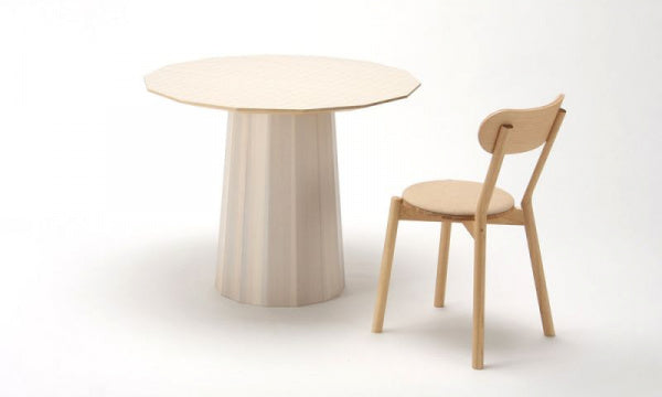 COLOUR WOOD DINING 95 NATURAL DOT