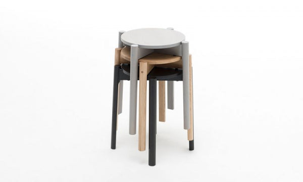 CASTOR STOOL プラス ブラック