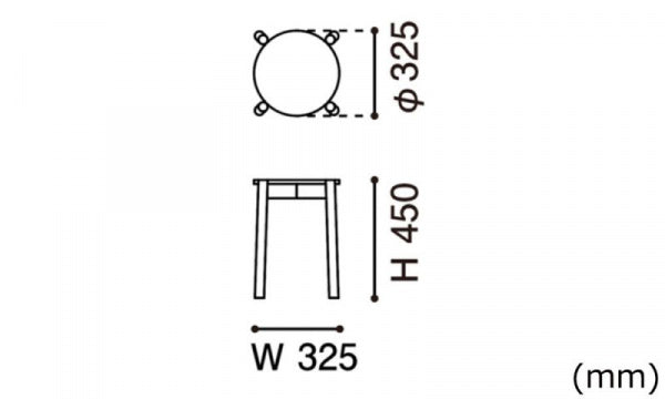 CASTOR STOOL プラス ブラック