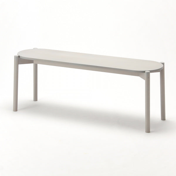 CASTOR DINING BENCH Grain Gray
