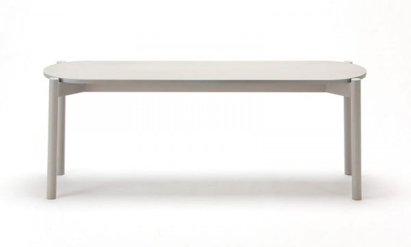 CASTOR DINING BENCH Grain Gray