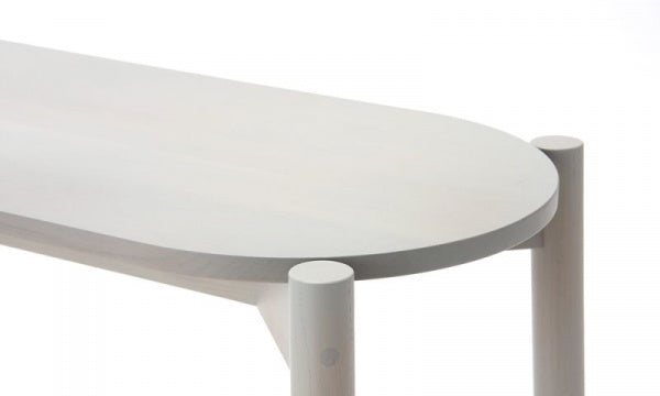 CASTOR DINING BENCH Grain Gray
