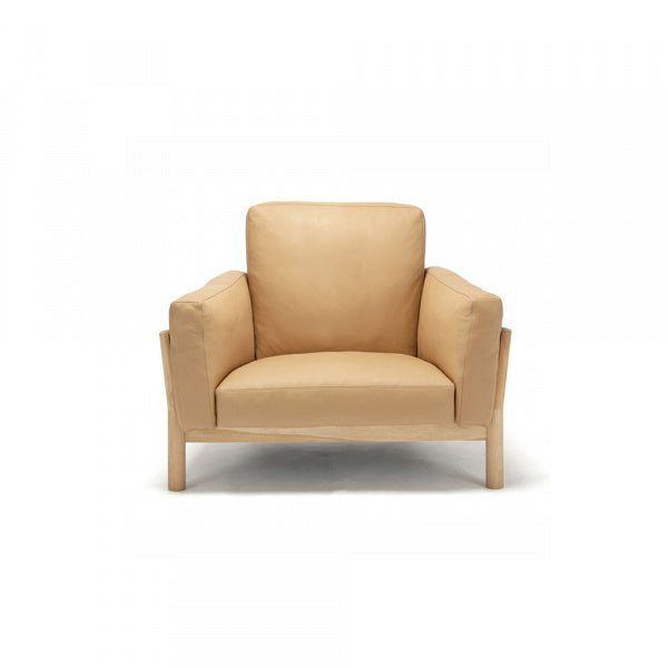 CASTOR SOFA 1人掛 レザー ピュアオーク