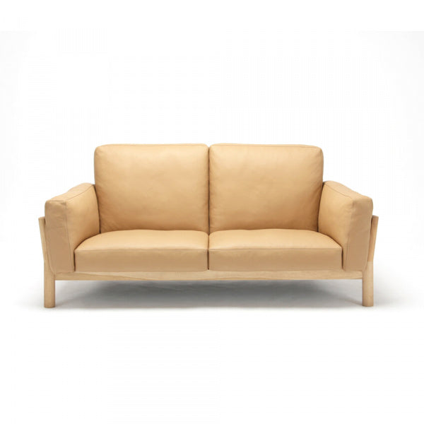 CASTOR SOFA 2人掛 レザー ピュアオーク