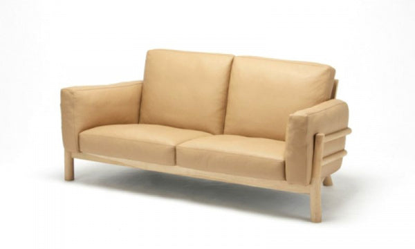 CASTOR SOFA 2人掛 レザー ピュアオーク
