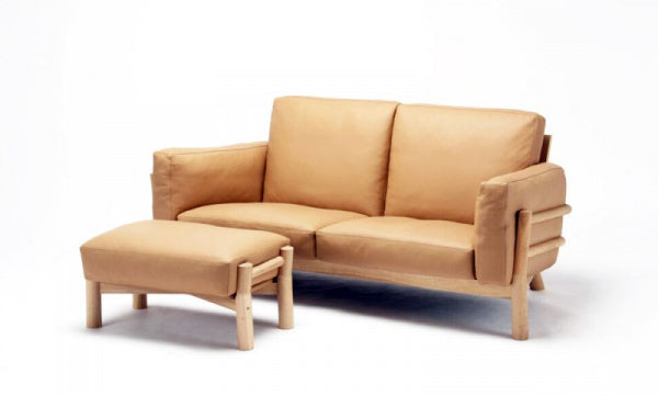 CASTOR SOFA 2人掛 レザー ピュアオーク
