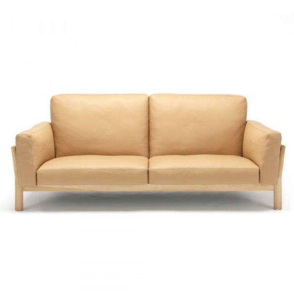 CASTOR SOFA 3人掛 レザー ピュアオーク