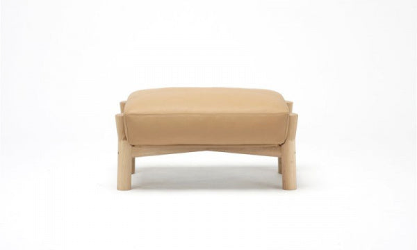 CASTOR SOFA Ottoman Leather Pure Oak