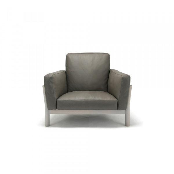 CASTOR SOFA 1人掛 レザー グレイングレー