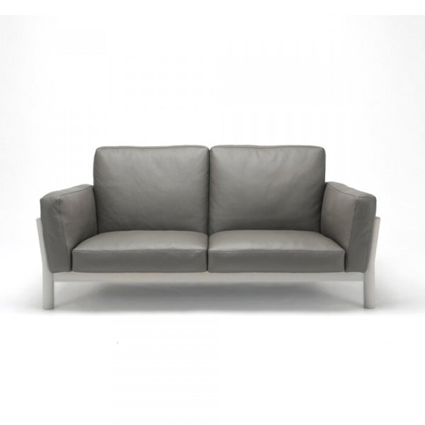 CASTOR SOFA 2人掛 レザー グレイングレー