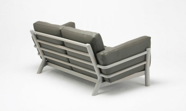 CASTOR SOFA 2人掛 レザー グレイングレー