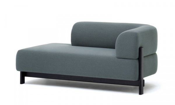 ELEPHANT SOFA シェーズロング 右肘 ブラック