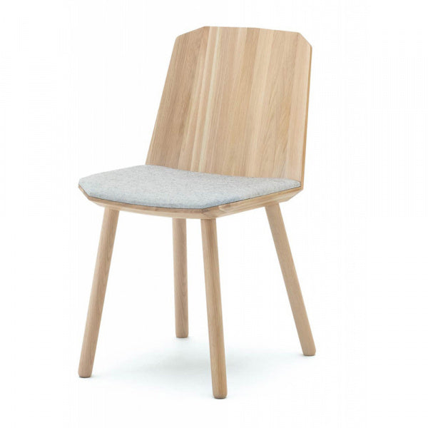 COLOUR WOOD Side Chair Pale Natural