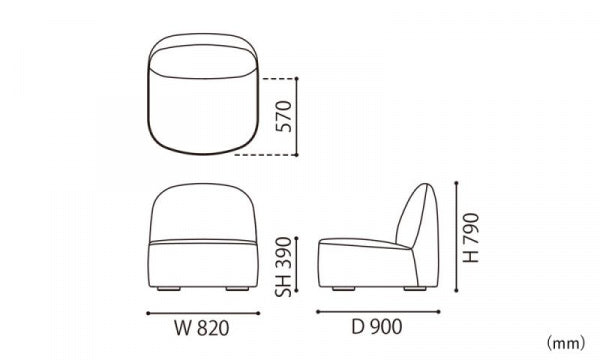 POLAR LOUNGE CHAIR L Coda 2