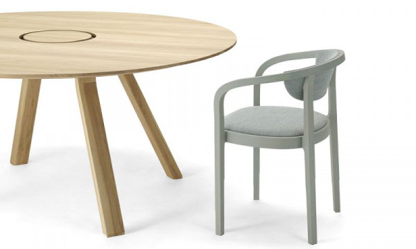 CHESA CHAIR PAD グレーグリーン Steelcut Trio 3 Green Mix
