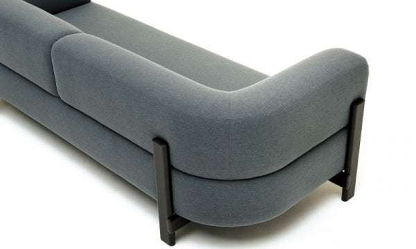 ELEPHANT SOFA 3人掛 ノックダウン ブラック