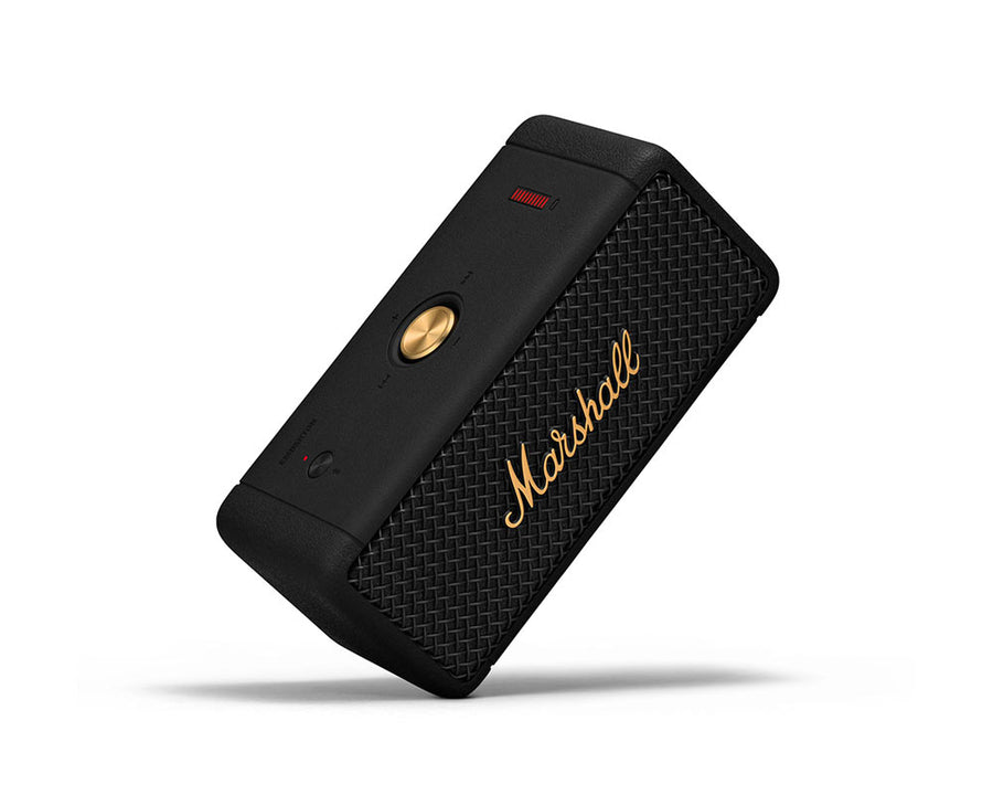 EmbertonⅡ Black and Brass Portable Speaker Emberton 2 Portable Speaker