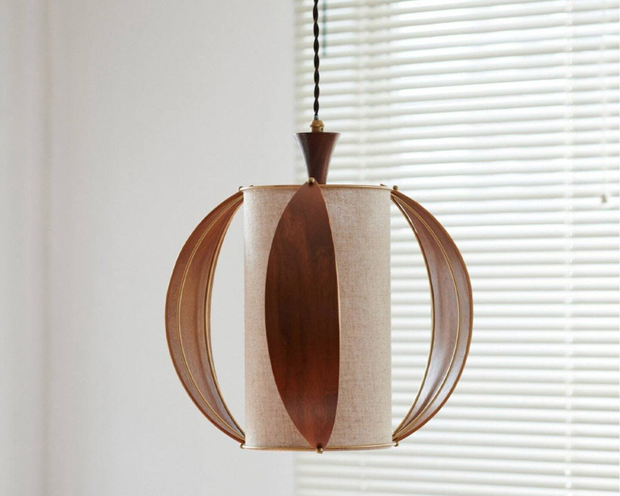 WOODEN LEAF PENDANT LAMP Wooden Leaf Pendant Lamp