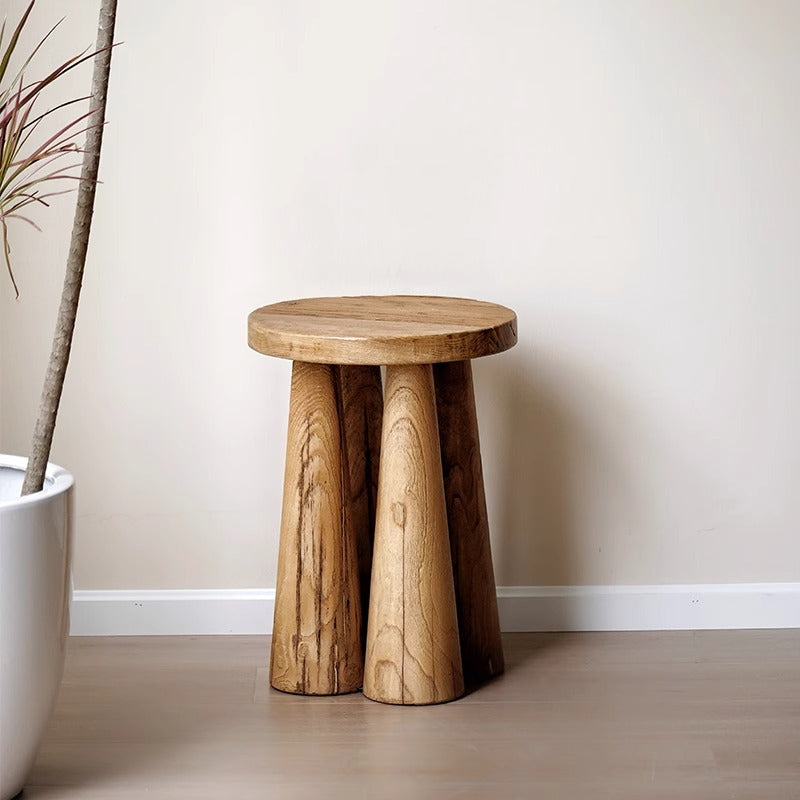Unique round side table