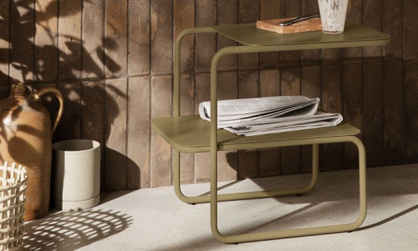 Level Side Table, Olive
