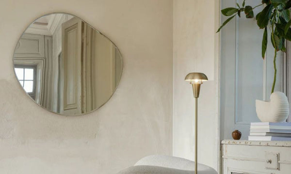 Pond Mirror XL Dark Chrome