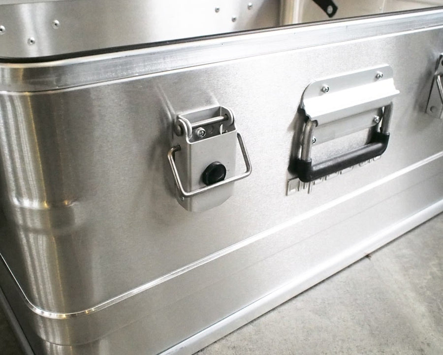 ALUMI CONTAINER with LID Aluminum Container with Lid, Small