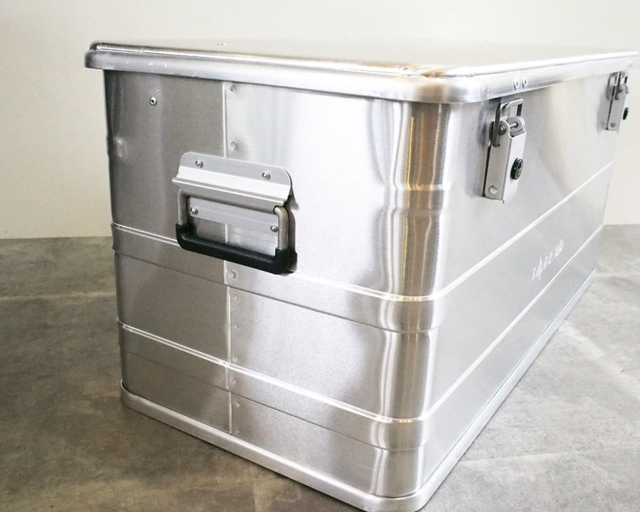 ALUMI CONTAINER with LID Aluminum Container with Lid, Small