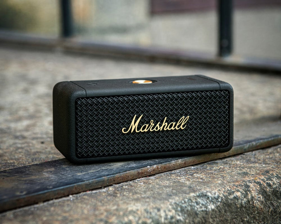 EmbertonⅡ Black and Brass Portable Speaker Emberton 2 Portable Speaker