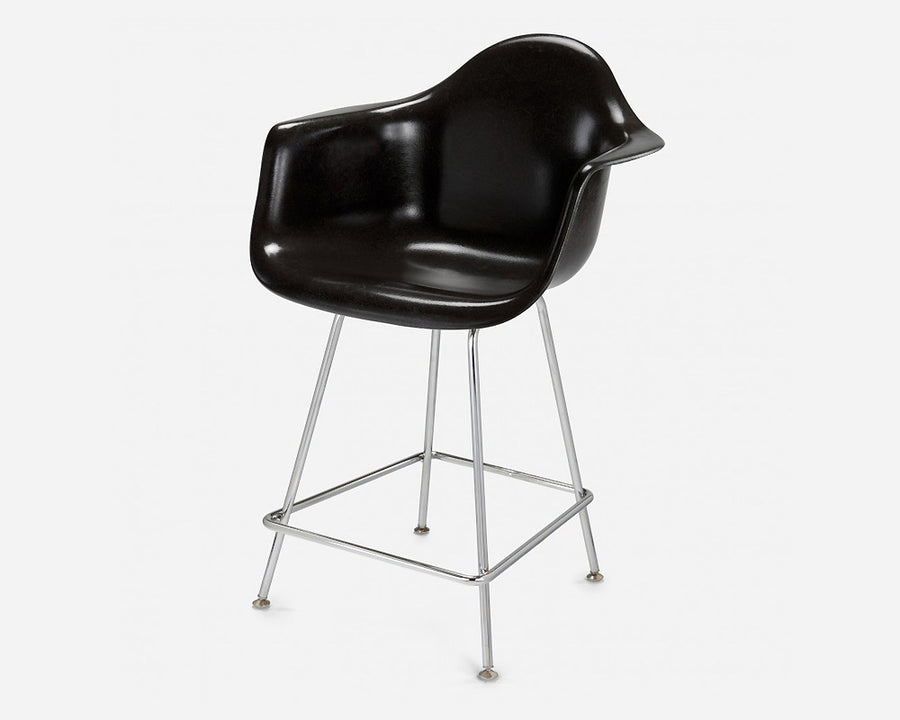 Fiberglass Arm Shell Chair JETBLACK ブラック