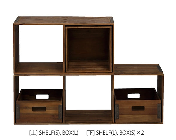 TROY OPEN SHELF & BOX トロイオープンシェルフ＆ボックス