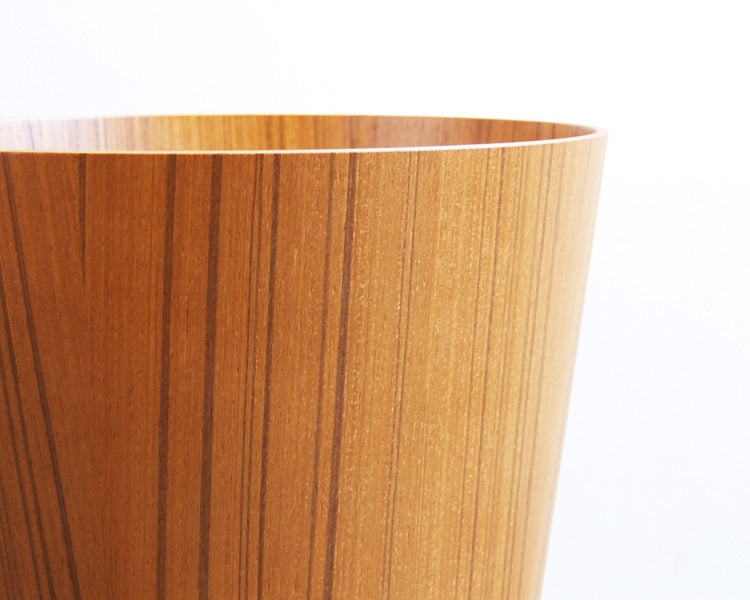 Paper Basket 903 M Teak grain Paper basket Teak
