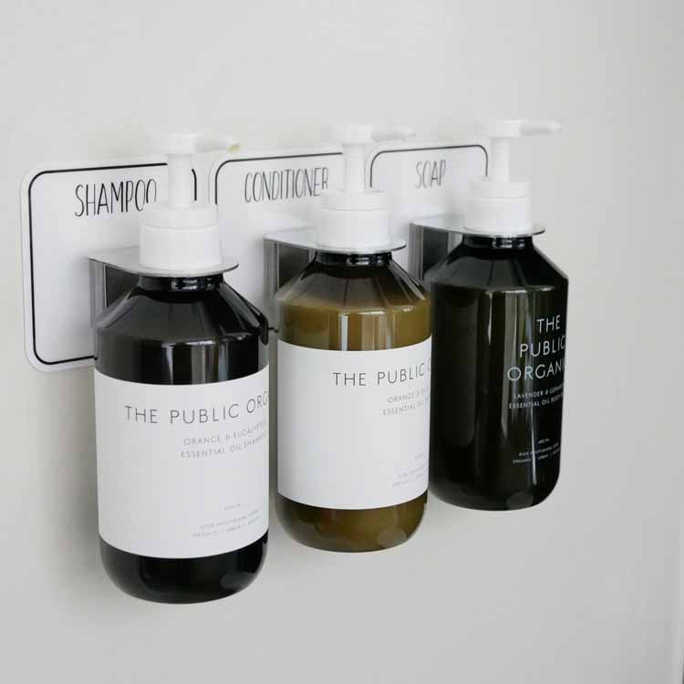 Hotel Stainless Steel Soap Bottle Holder