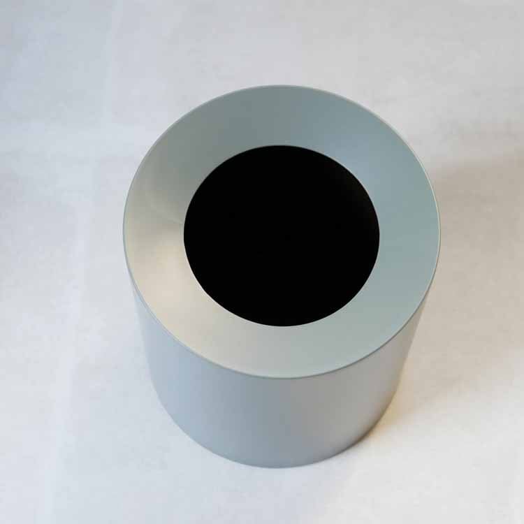 TUBELOR HOMME Round Dustbin, Blue Gray