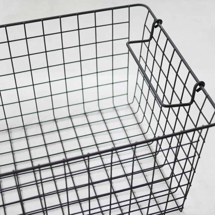 Stacking Basket L Black