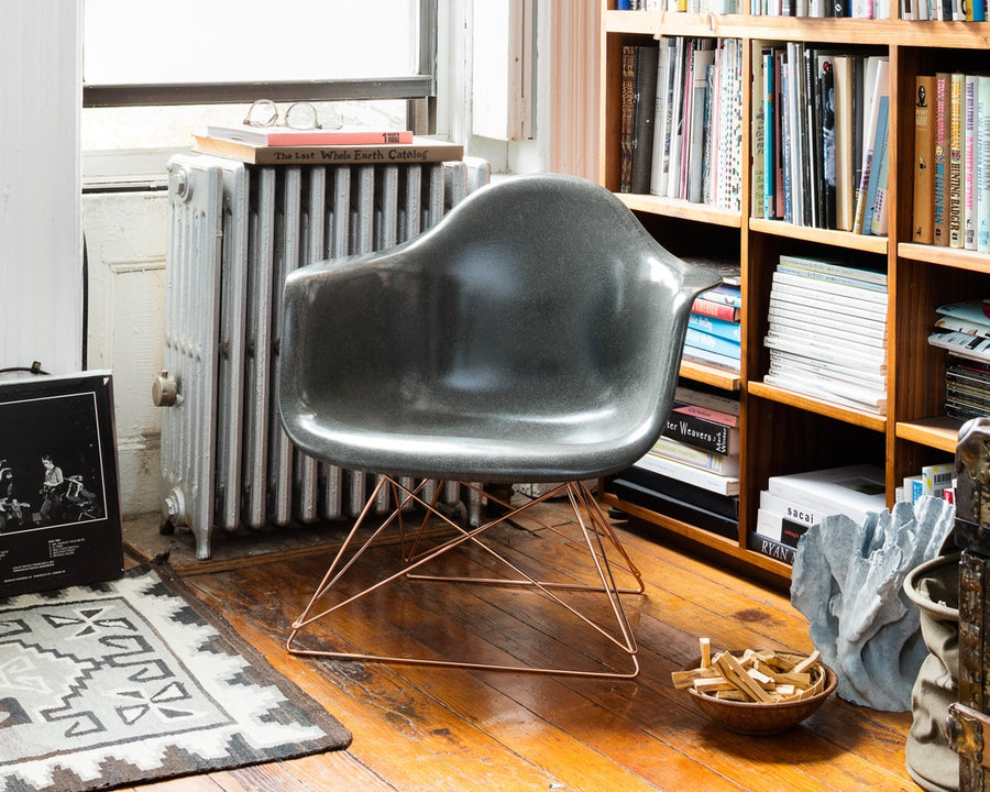GS Fiberglass Arm Shell Chair by Modernica