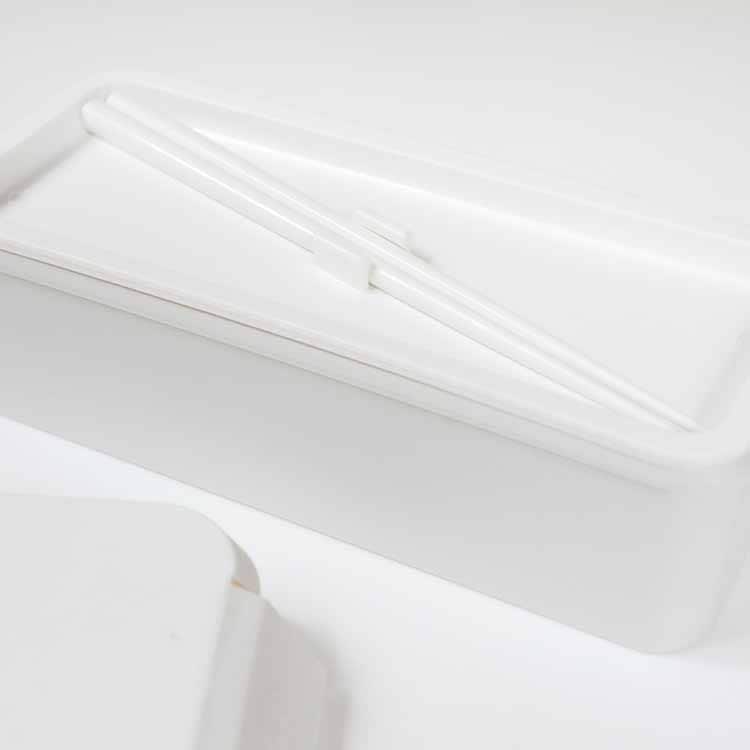 Tight Fit Lunch Box, Gray