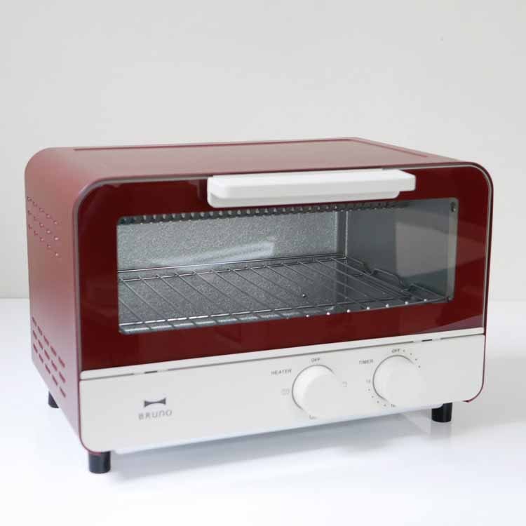 Red toaster oven