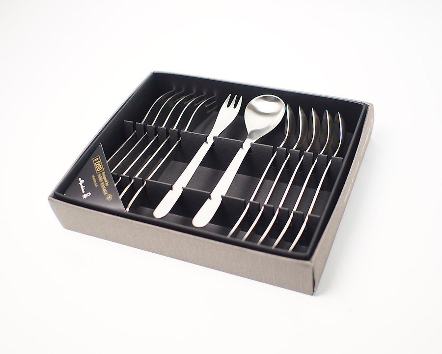 Yanagi Sori Design Teaspoon and Fork 10pcs